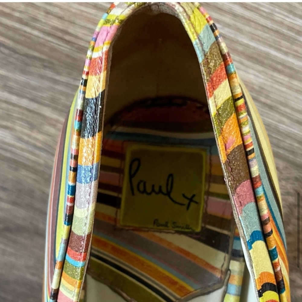 Paul Smith Swirl Striped Vintage Pumps | 41 - Picture 7 of 13